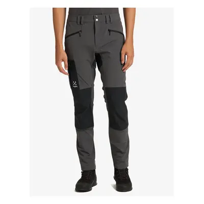 Softshellové kalhoty dámské Haglofs Mid Slim Pant - magnetite/true black