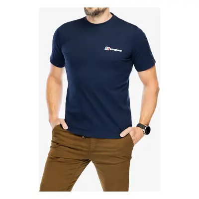 Tričko s potiskem Berghaus Mtn Lineation SS Tee - dusk