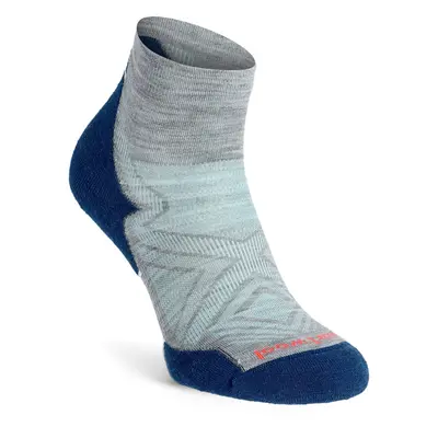 Dámské ponožky Smartwool Run Targeted Cushion Ankle Socks - l. gray