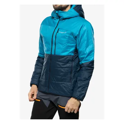 Zateplená bunda Norrona Falketind Thermo60 Hood - hawaiian surf/indigo night