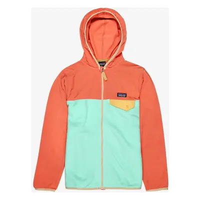 Dětská mikina Patagonia Micro D Snap-T Jacket - early teal