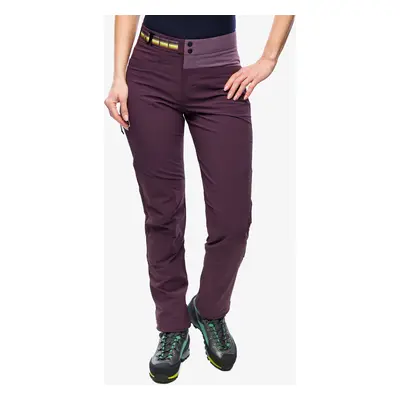 Softshellové kalhoty dámské Ortovox Pala Pants - dark wild berry