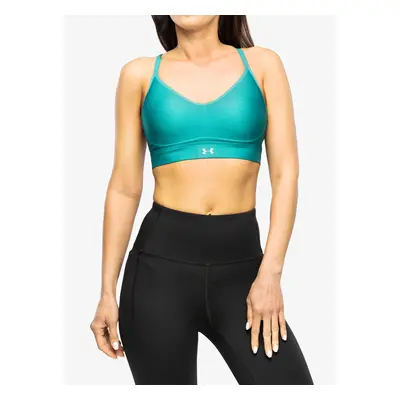 Sportovní podprsenka Under Armour Infinity Low Covered Sports Bra - coastal teal/birdie green