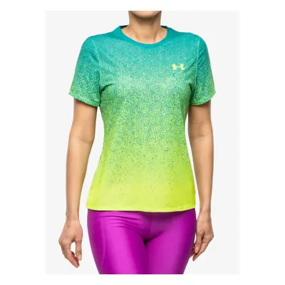 Běžecké tričko dámské Under Armour Pro Elite SS - coastal teal/lime surge