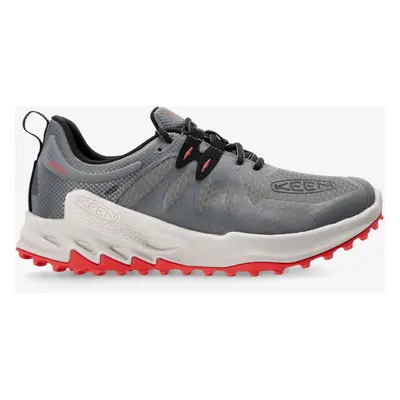 Turistické boty Keen Zionic WP - steel grey/poppy red