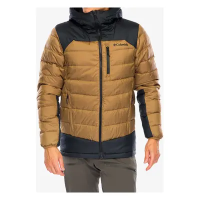 Péřová bunda Columbia Autumn Park Down Hooded Jacket - delta/black