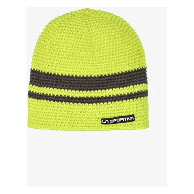 Zimní čepice La Sportiva Zephir Beanie - lime punch/carbon