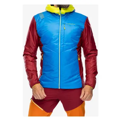 Zateplená bunda La Sportiva Mythic Primaloft Jkt - electric blue/sangria