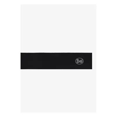 Čelenka Buff Coolnet UV Headband Slim - r-solid black