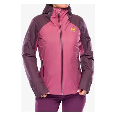 Zateplená bunda dámská Karpos Vinson Evo Jacket - deco rose/huckleberry