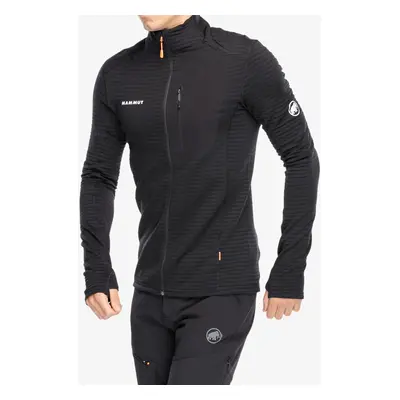 Rozepínací mikina Mammut Taiss Light ML Jacket - black