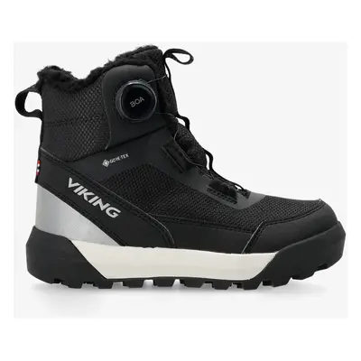 Dětské boty Viking Footwear Expower Warm GTX BOA - black