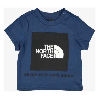 Tričko pro děti The North Face Baby S/S Graphic Tee - shady blue