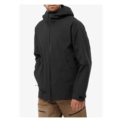 Bunda s membránou Salomon Outerpath Jacket - deep black