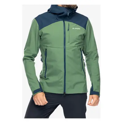 Softshellová bunda Vaude Roccia Softshell Jacket II - woodland/dark sea