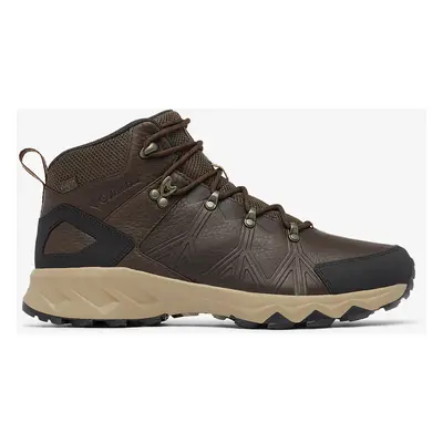 Turistické boty Columbia Peakfreak II Mid Outdry Leather - cordovan/black