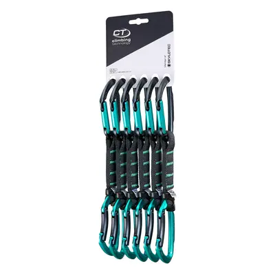 Lezecké expresky Climbing Technology Lime B Set NY Pro cm 6-pack - anthracite/blue marine