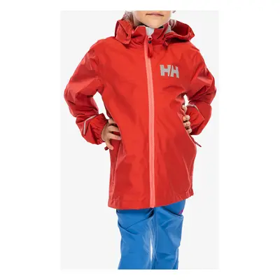 Dětská bunda Helly Hansen Juell Rain Jacket - poppy red