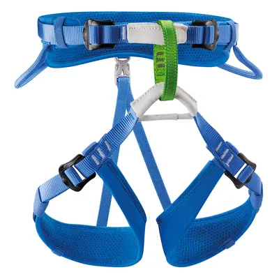 Lezecký úvazek pro děti Petzl Macchu - blue