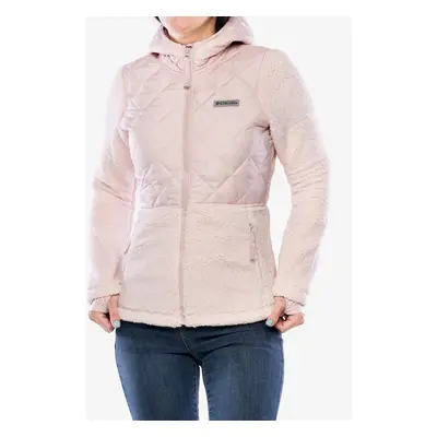 Dámská bunda Columbia Crested Peak Full Zip - dusty pink