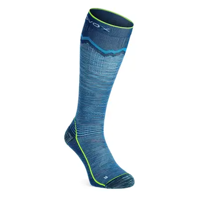 Skialpove ponozky Ortovox Tour Long Socks - mountain blue