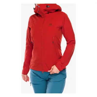 Softshellová bunda dámská Mountain Equipment Frontier Hooded Jacket - atlas red