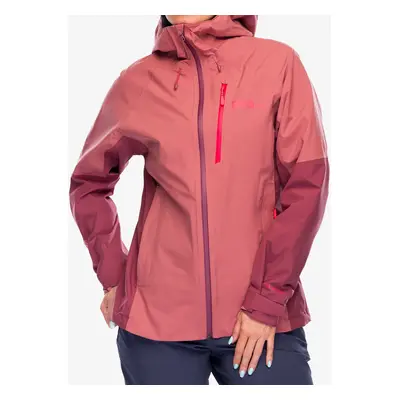 Dámská nepromokavá bunda s membránou Jack Wolfskin Eagle Peak 2L Jacket - mineral red