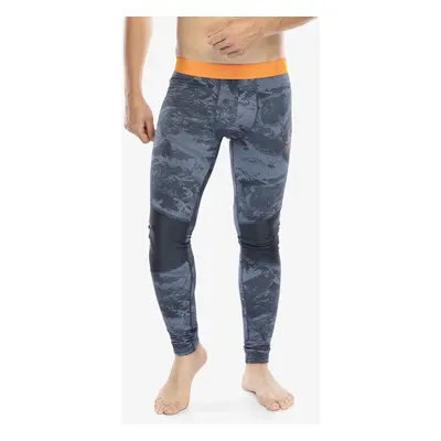 Termolegíny Odlo Whistler Eco BL Bottom Long - folkstone gray/india ink