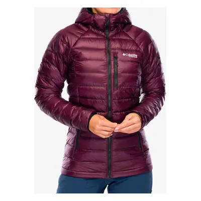 Dámská péřová bunda Columbia Arctic Crest Down Hooded Jacket - moonvista