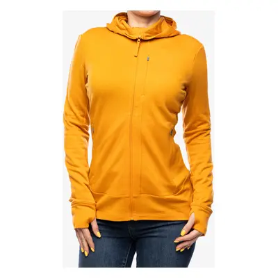 Dámská mikina s kapucí Icebreaker Merino Quantum IV LS Zip Hoodie - ray