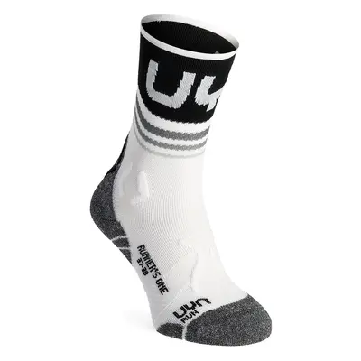 Běžecké ponožky dámské UYN Runner&#039;s One Short Socks - white/black