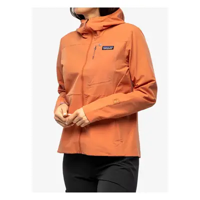 Softshellová bunda dámská Patagonia R1 CrossStrata Hoody - quartz coral