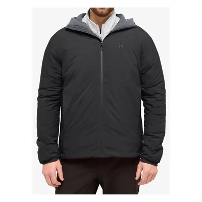 Zateplená bunda Haglofs Mimic Alert Hood - true black