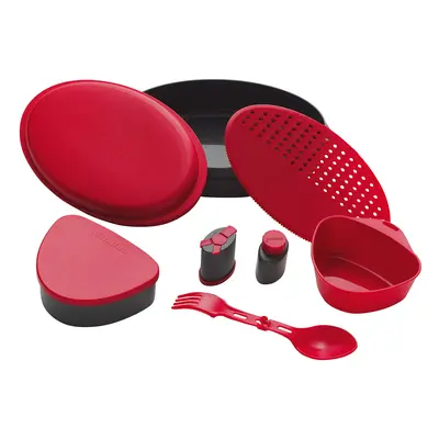 Nádobí Primus Meal Set - graphite/red