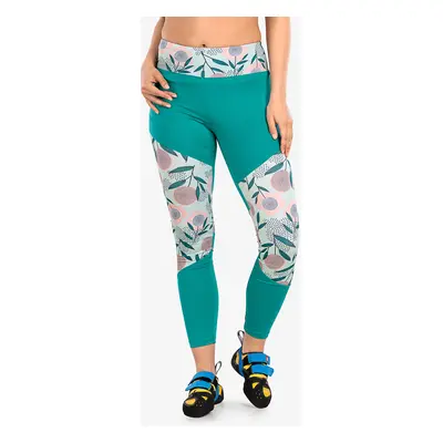 Dámské lezecké legíny Ocún Rhea Leggings - green porcelain