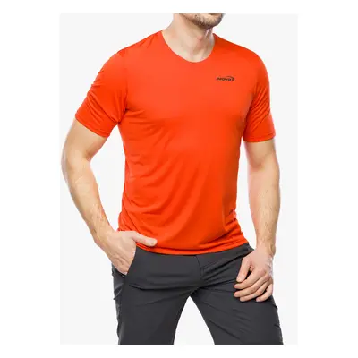 Běžecké tričko Inov-8 Performance Short Sleeve - fiery red/red