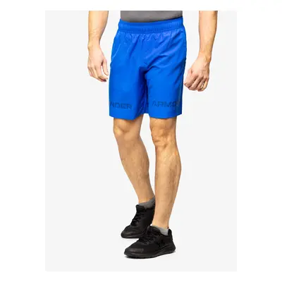 Kraťasy Under Armour Woven Graphic WM Short - versa blue