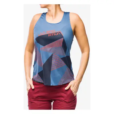 Dámský lezecký top La Sportiva Comp Tank - moonlight/deep sea