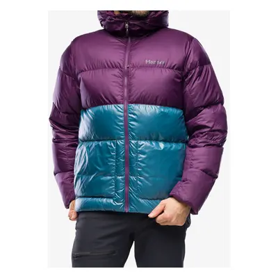 Zateplená bunda Marmot Guides Down Hoody - purple fig/moon river