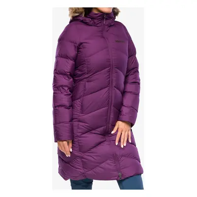 Dámský péřový kabát Marmot Montreaux Coat - purple fig