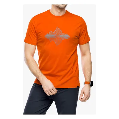 Tričko s potiskem Helly Hansen F2F Organic Cotton Tee 2.0 - patrol orange