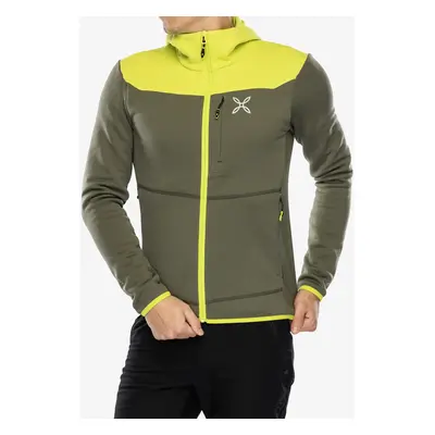 Fleece mikina Montura Altitude Maglia - sage green/lime green