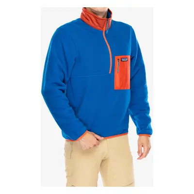 Mikina bez kapuce Patagonia Microdini 1/2 Zip - endless blue