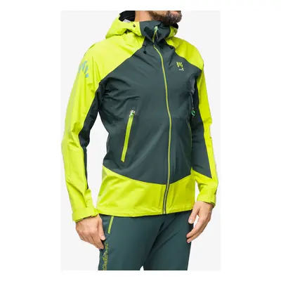 Bunda na skialpinismus Karpos Storm Evo Jacket - forest/kiwi colada