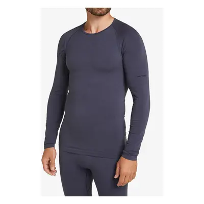 Funkční mikina Icebreaker Merino Zoneknit Seamless LS Crewe - graphite