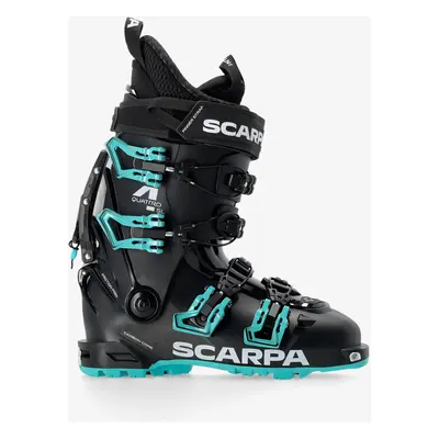 Skialpové boty dámské Scarpa 4-Quattro SL - black/lagoon