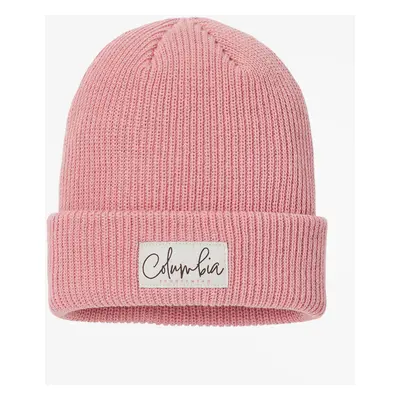 Dámská zimní čepice Columbia Lost Lager II Beanie - pink agave/script