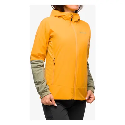 Hybridní bunda dámská Marmot Novus LT Hybrid Hoody - golden sun/vetiver