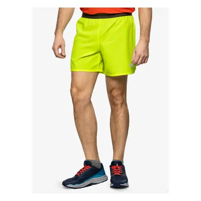 Pánské běžecké kraťasy The North Face Sunriser 2w1 Short - led yellow/new taupe green