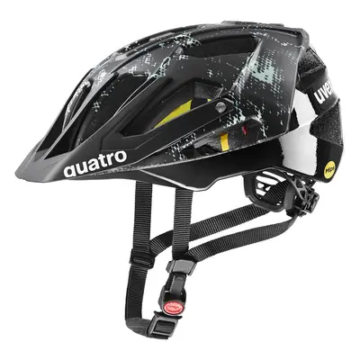 MTB helma Uvex Quatro CC MIPS - black/jade matt